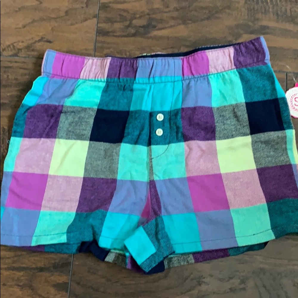 Fleece sleep shorts